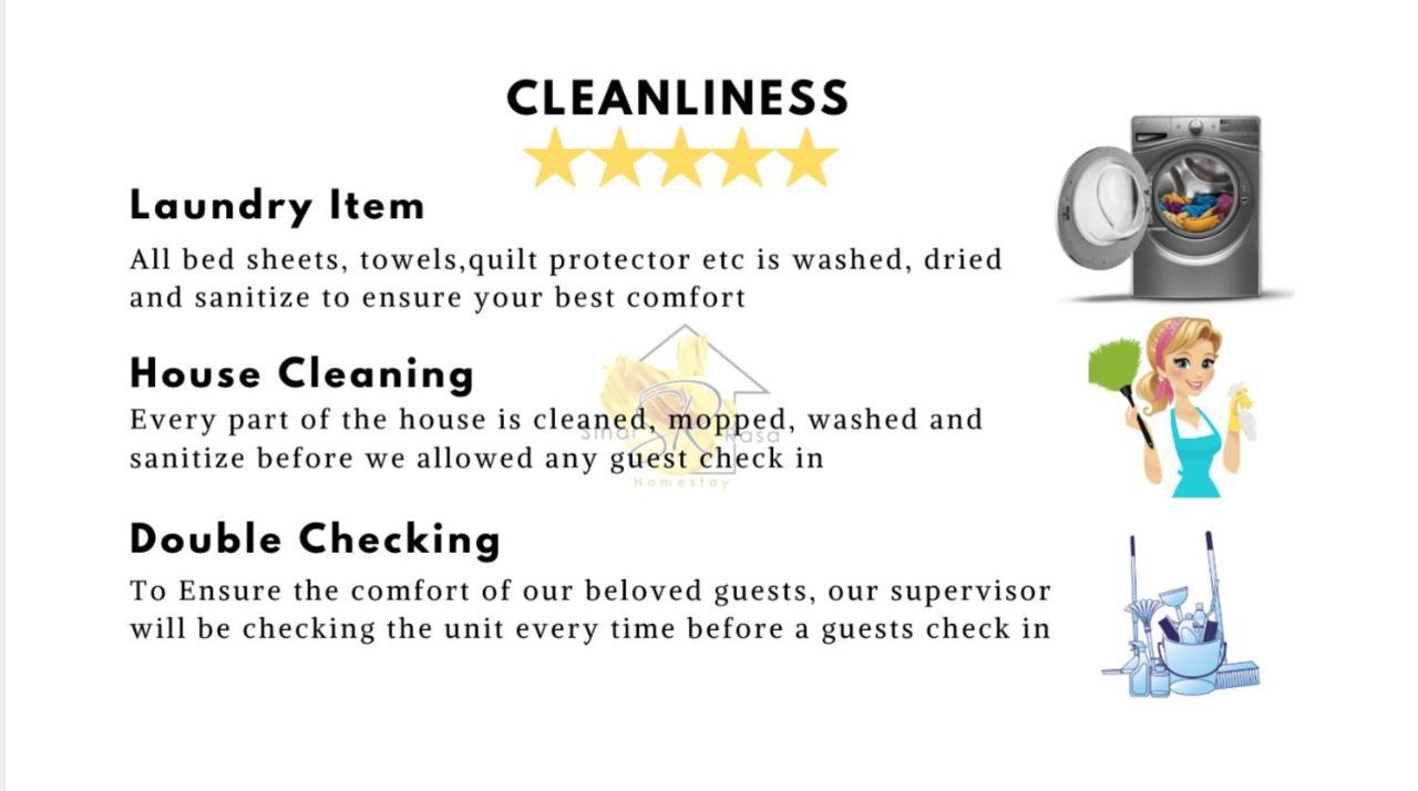 Sinar Rasa Homestay At I-Soho, I-City ชาห์อาลัม ภายนอก รูปภาพ A sample of a cleanliness policy